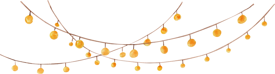 Hanging Festive Lights 