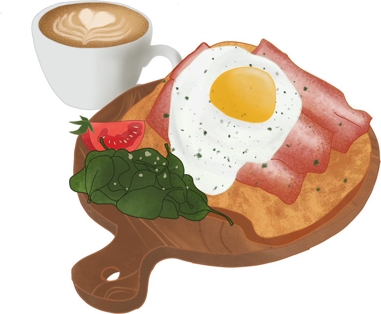 Breakfast Meal Illustration